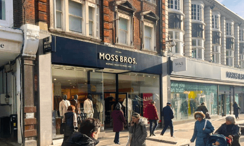 Moss Bros - Prime Retail – Bromley High Street